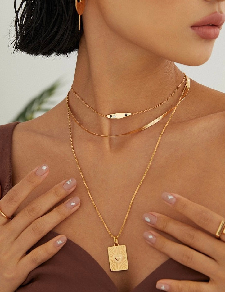 The Forever Herringbone Necklace