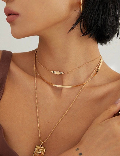 The Forever Herringbone Necklace