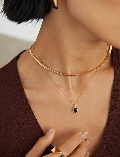 The Forever Herringbone Necklace