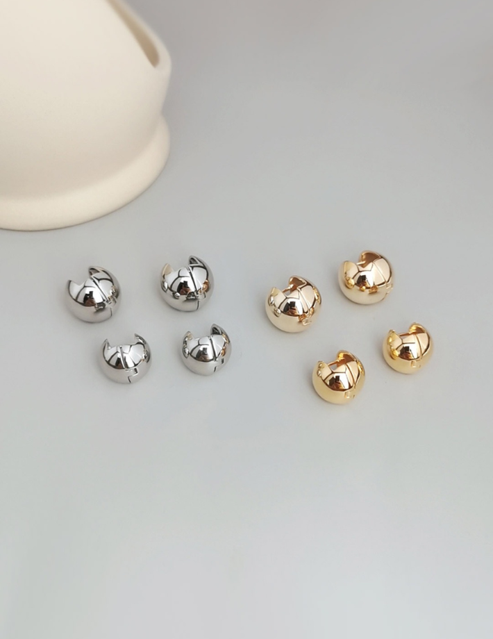 Ball Huggie Earrings